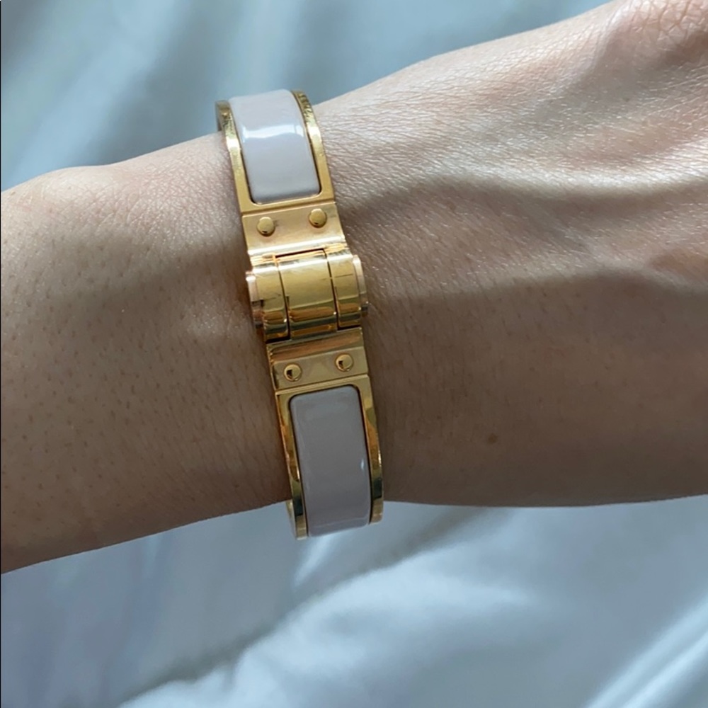 Hermes Enamel Hinged bracelet
